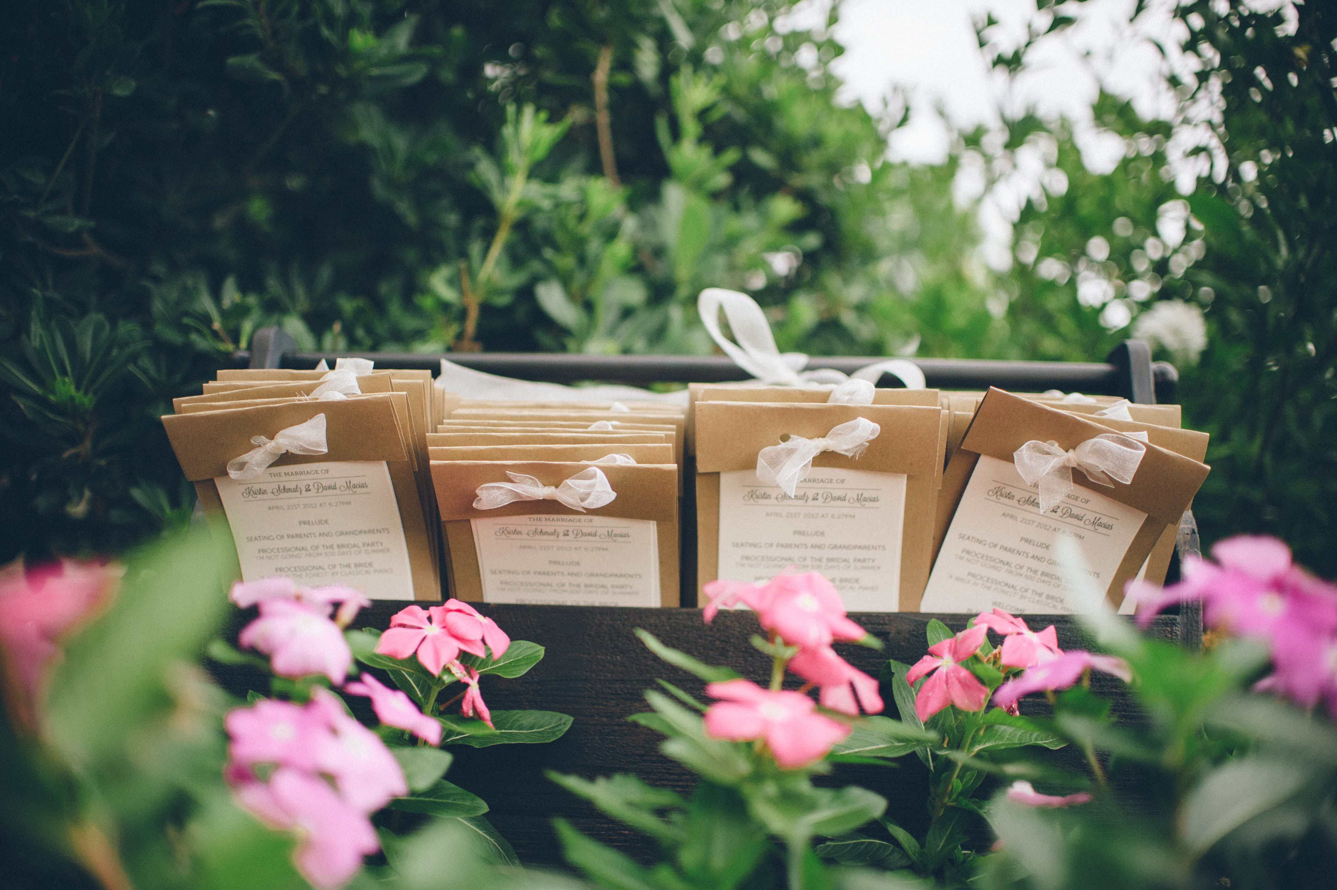 10 Wedding Program Ideas to Get You Inspired