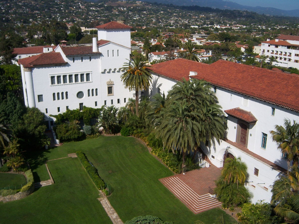 santa barbara courthouse wedding