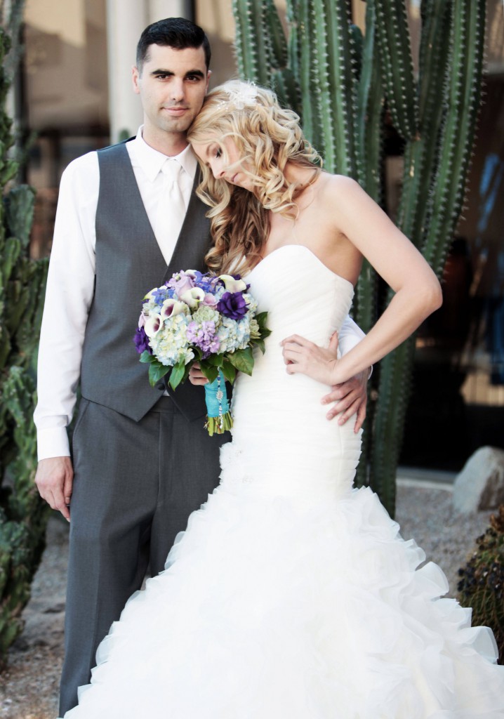 The newlyweds
