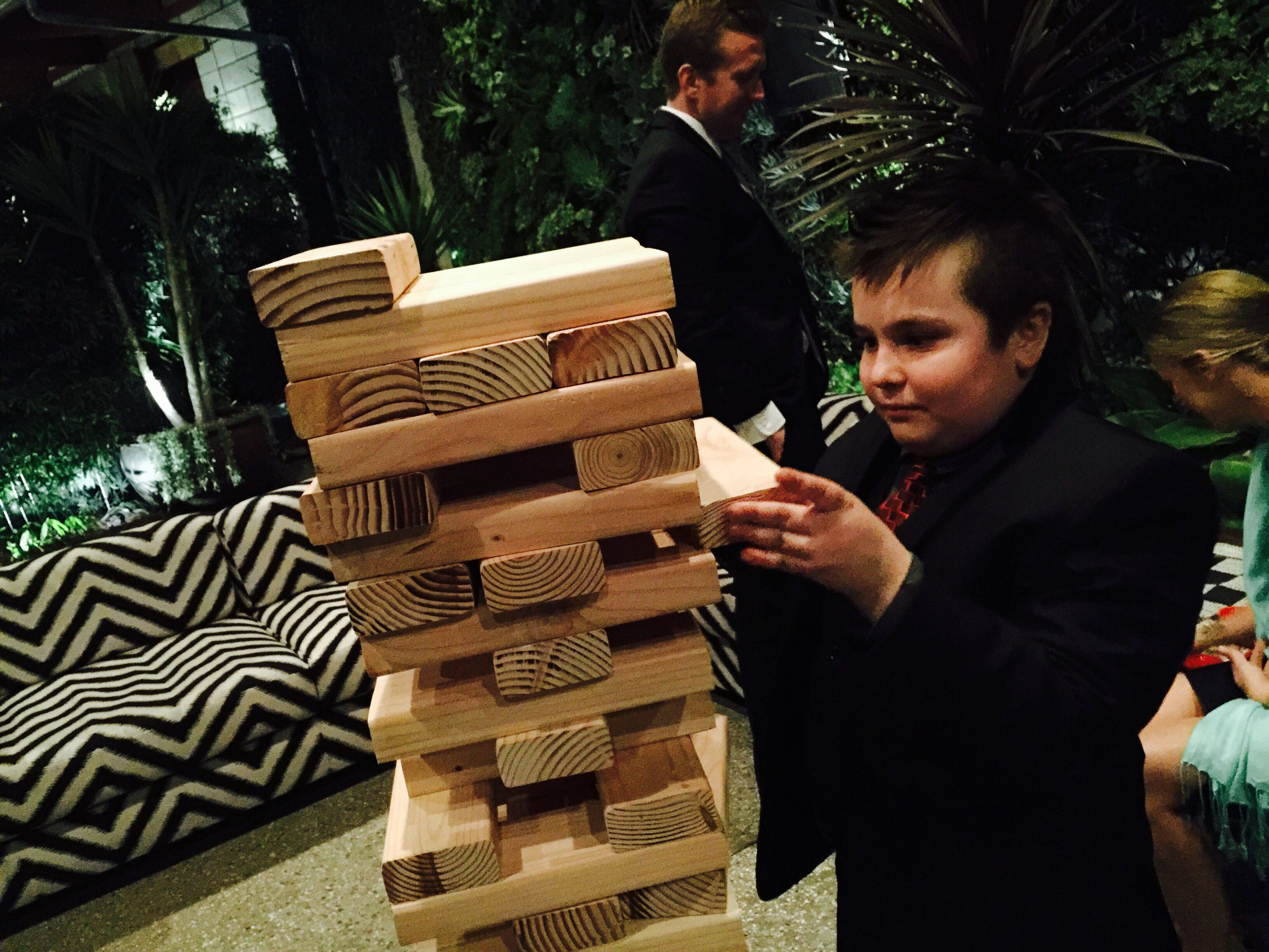 DIY Wedding Jenga