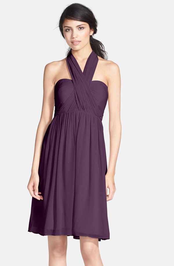 Empire waist dresses for round shaped bridesmaids