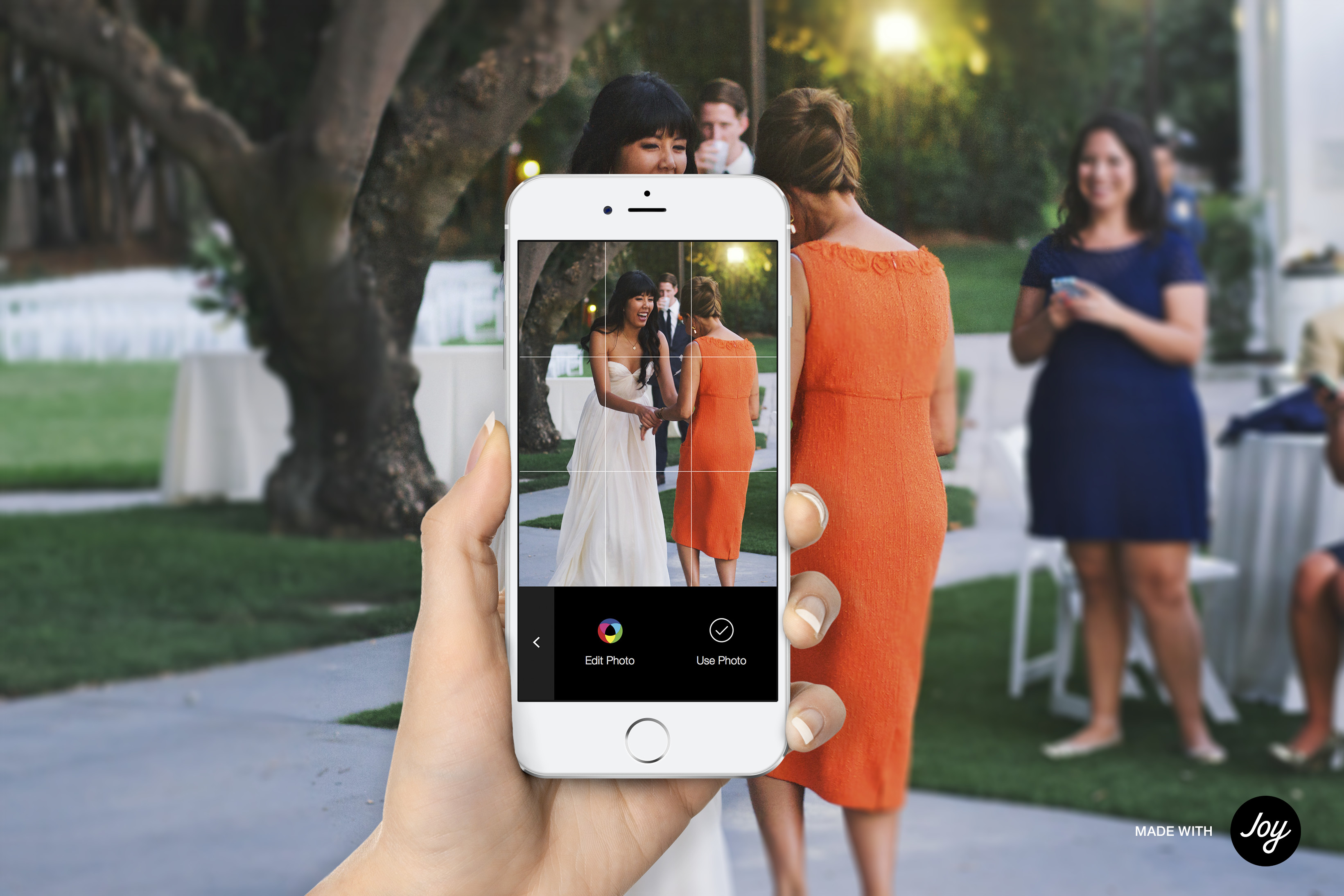 Share and Collect Wedding Guests Photos With Joy the App