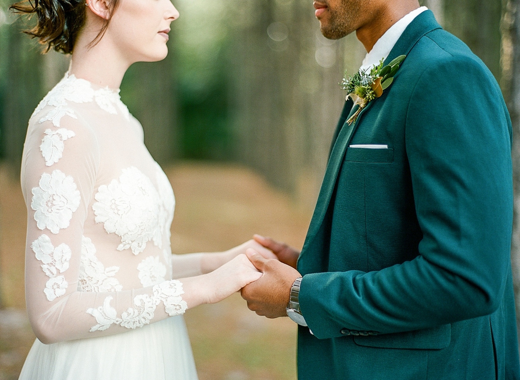 jewel tone groom style fall