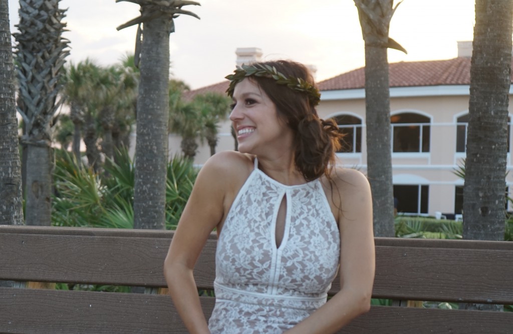 tropical boho bride