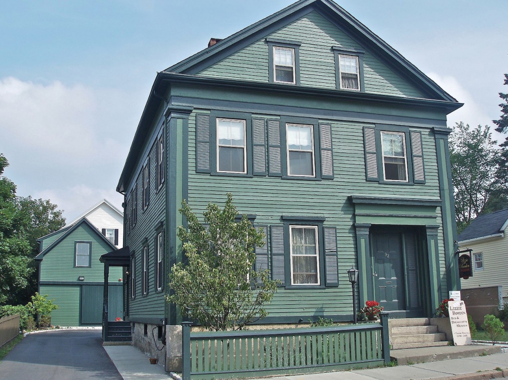 exterior of lizzie borden bed and breakfast museum