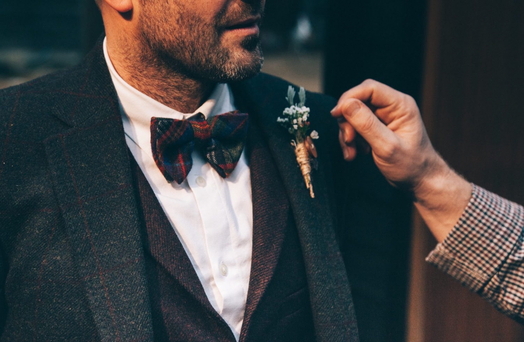 bow tie groomsmen proposal idea