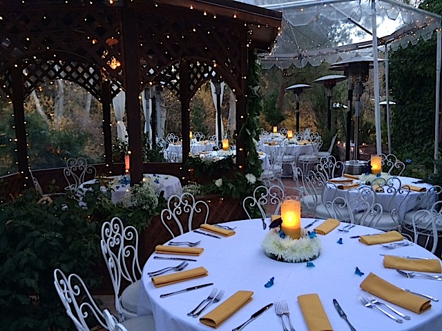 inn of the seventh ray la outdoor wedding venues