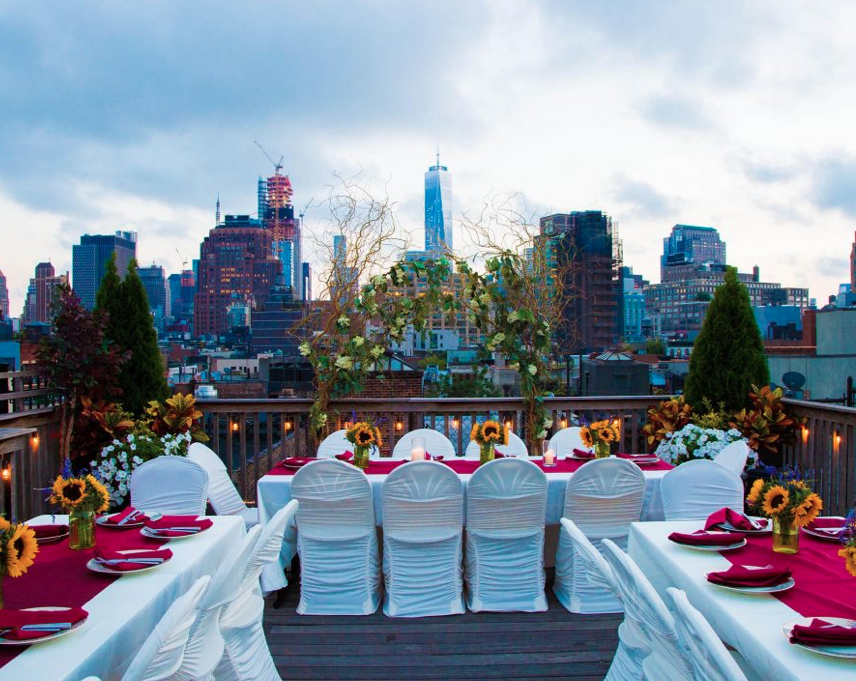 rooftop garden wedding nyc