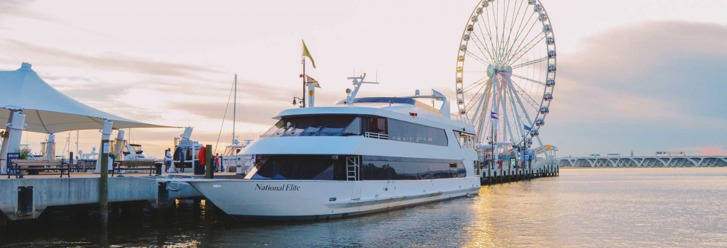 national elite private yacht wedding