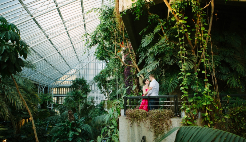 wedding at barbican conservatory