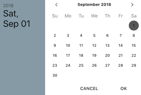 set event date