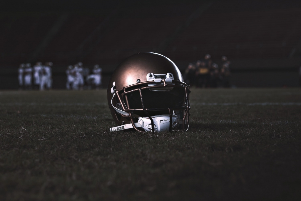 football game helmet