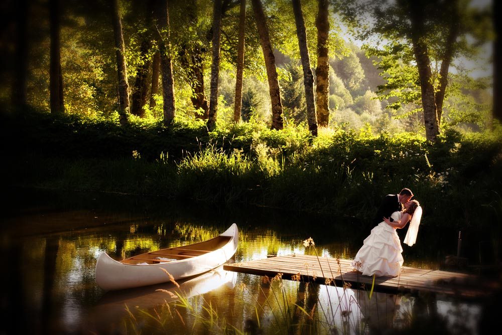 bridal veil lakes wedding