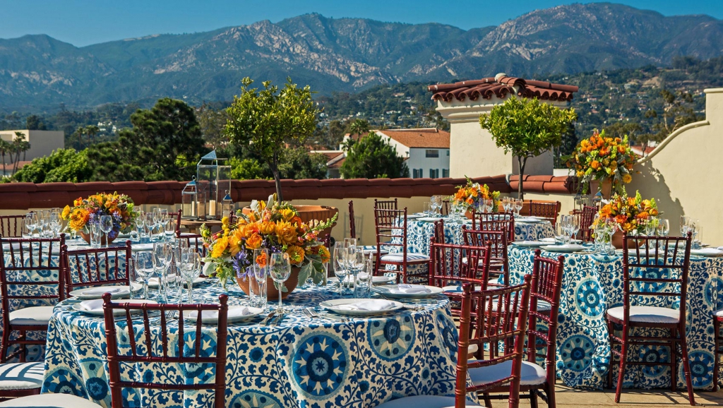 canary hotel santa barbara wedding