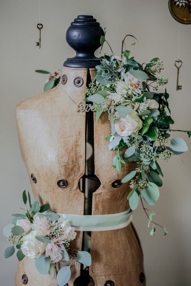 Bridal dress form