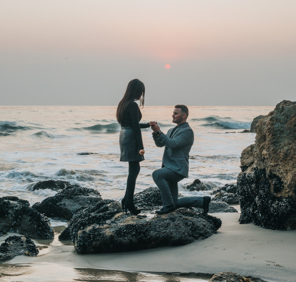 el matador beach proposal