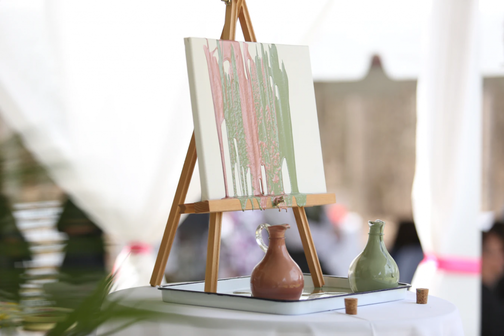 Wedding ceremony ideas: Painting