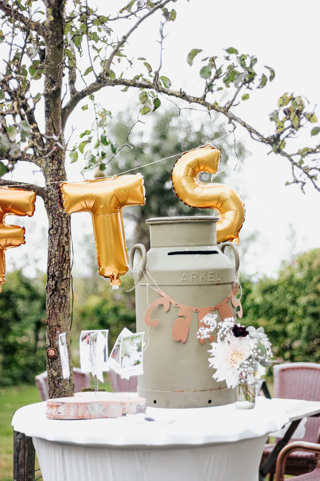 Bridal photo display