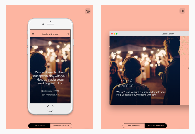 preview site and app