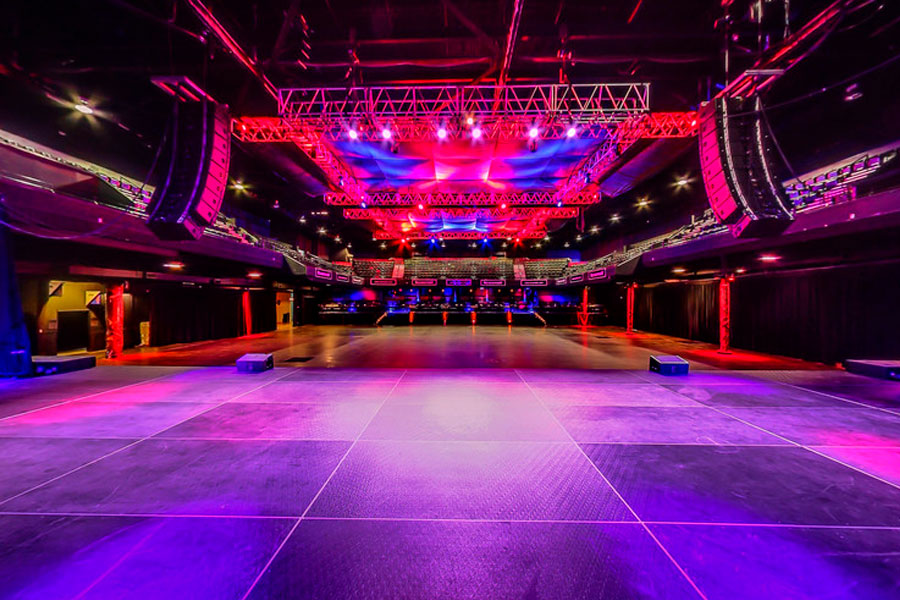 revention music center wedding