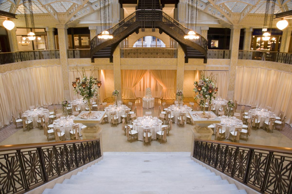 rookery building chicago wedding