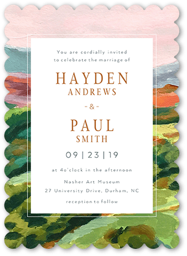 free wedding invitation sample